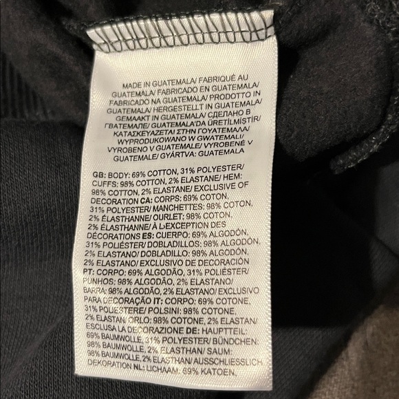 The North Face Charcoal Hoodie with Vibrant Orange Sleeve Design - Picture 9 of 14